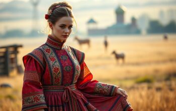 baju tradisional Rusia