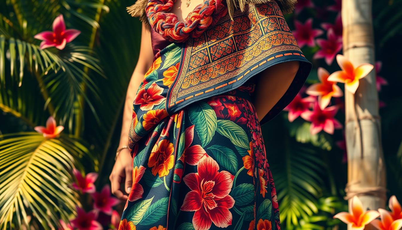 baju tradisional Samoa