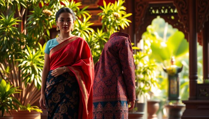 busana tradisional Myanmar