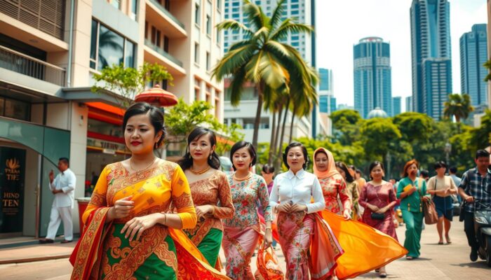 busana tradisional Singapura