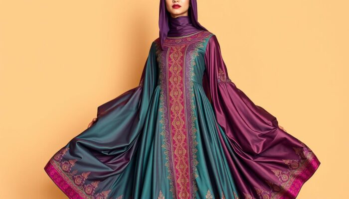 desain baju Qatar tradisional