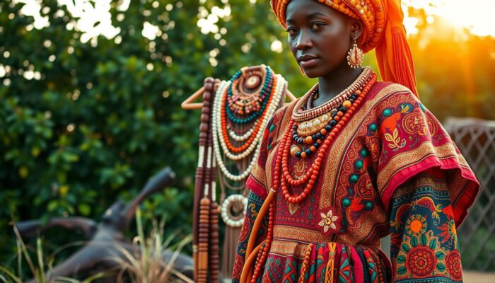 model baju tradisional Senegal