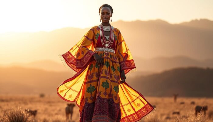pakaian adat Namibia