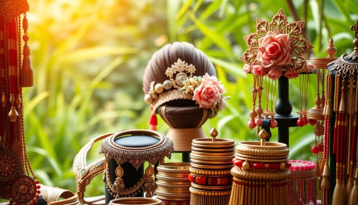 aksesori baju tradisional Thailand