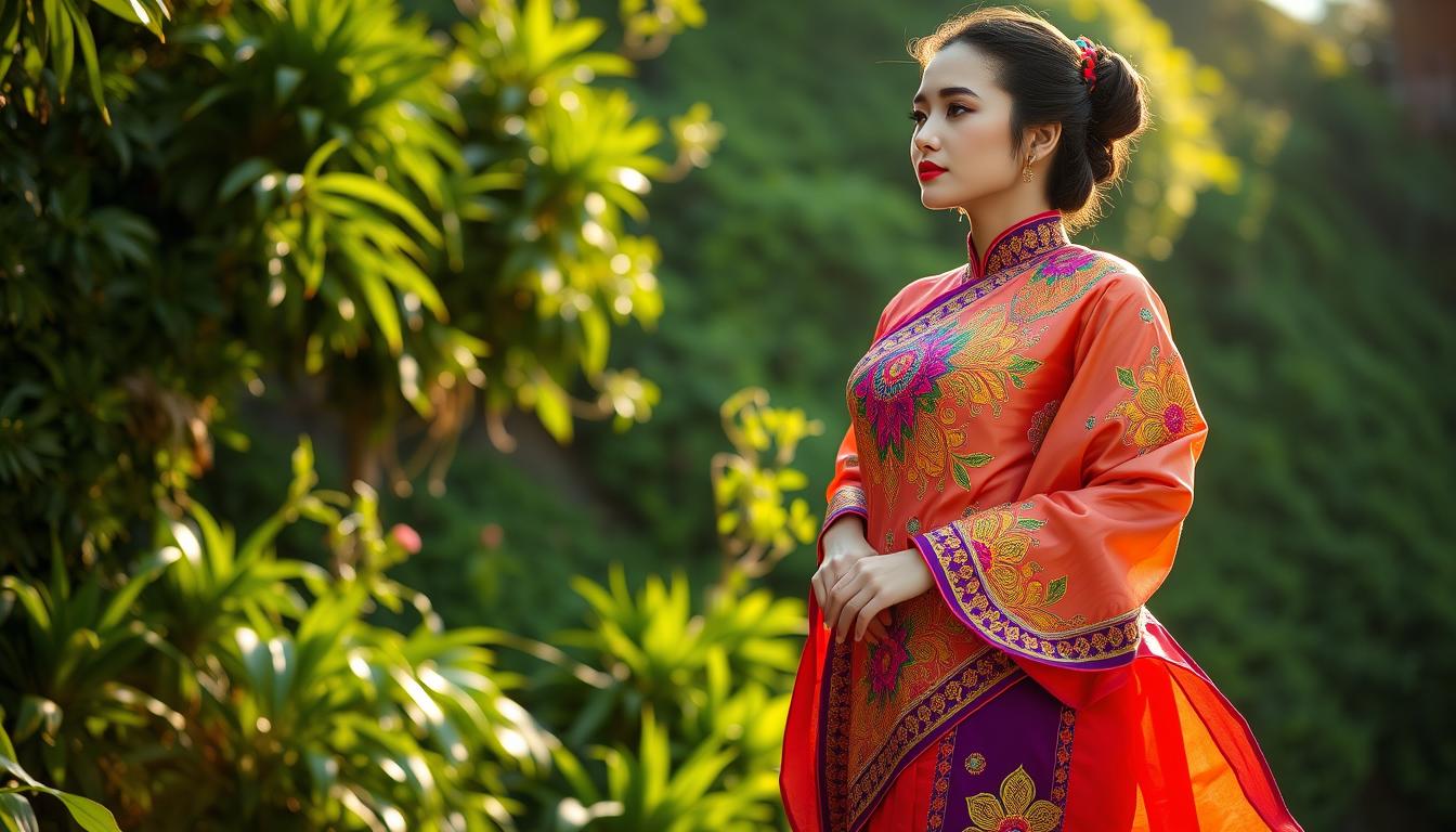 baju tradisional Thailand