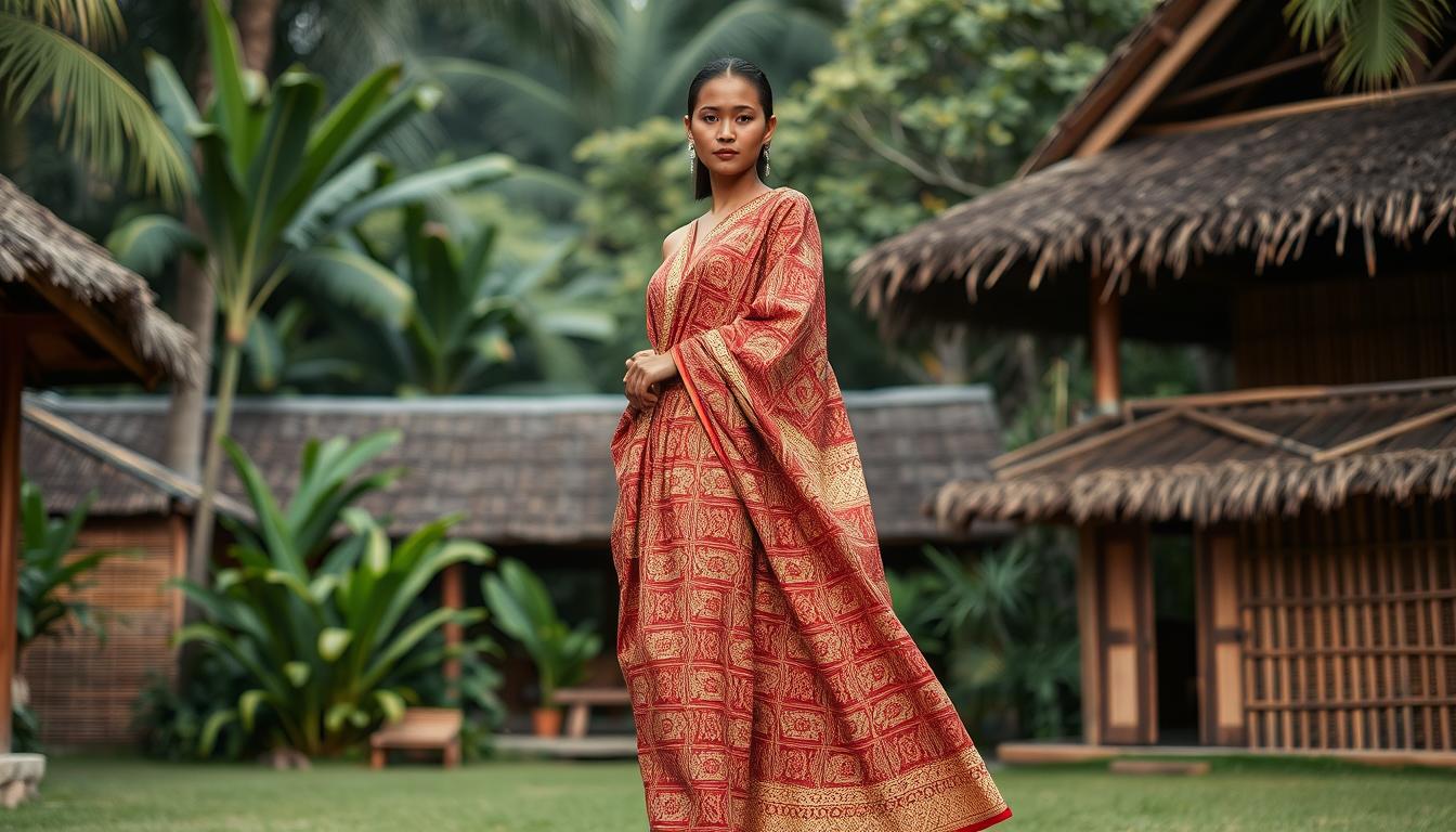 baju tradisional Timor Leste