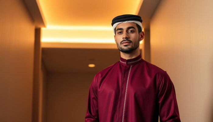 desain baju UAE modern