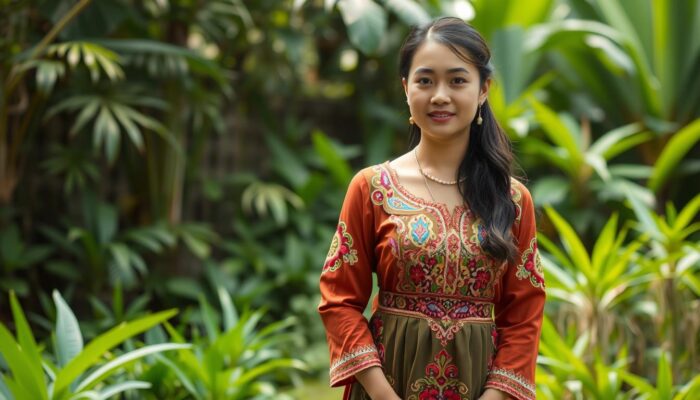 desain baju tradisional Tanjung Verde