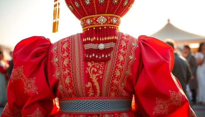 pakaian adat Turkmenistan