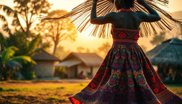 pakaian tradisional Uganda