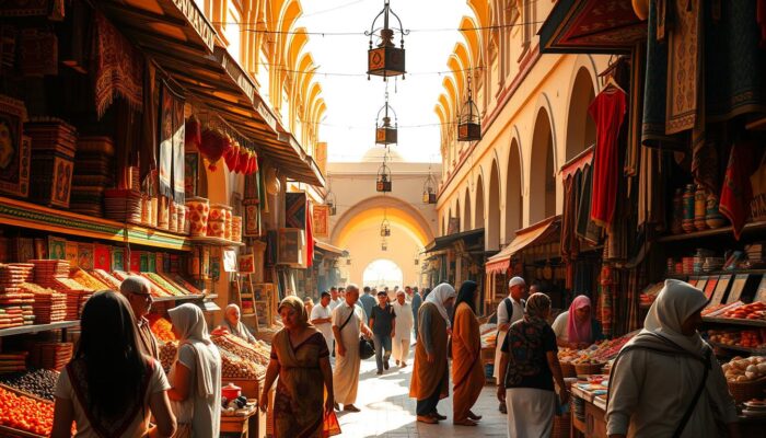 Souk Tradisional di Arab Saudi