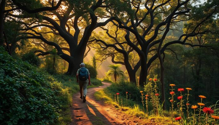 Trekking di Taman Nasional Comoé